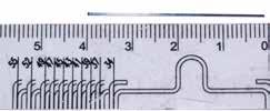 O importante é observar se há coincidência do looping com o longo eixo do dente (Figura 3A-E). Figura 3 (A-D) A) Confecção do acessório sugerido passo a passo. B) Dobra de 90 com alicate 139.