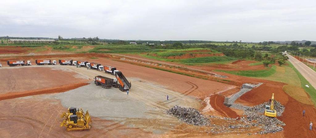 Inauguração do 1o Aterro