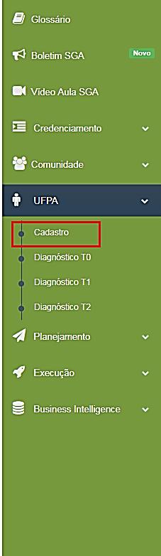 10. CADASTRAR COORDENADAS GEOGRÁFICAS O técnico deverá