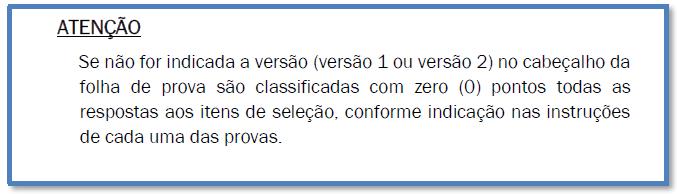 A designação e o código da prova que se encontra a realizar como, por exemplo, prova de Português (639) ou prova de Matemática B (735); Ano de escolaridade e fase.