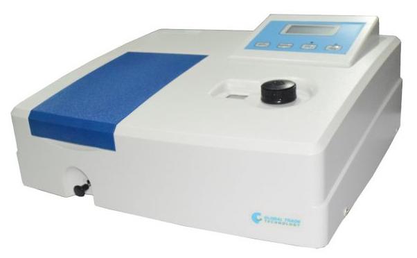 ESPECTROFOTÔMETRO - DIGITAL 325-1000NM O espectrofotômetro - Digital 325-1000NM Mod. GT7220, permite análises quantitativas e qualitativas de amostras, no espectro visível.