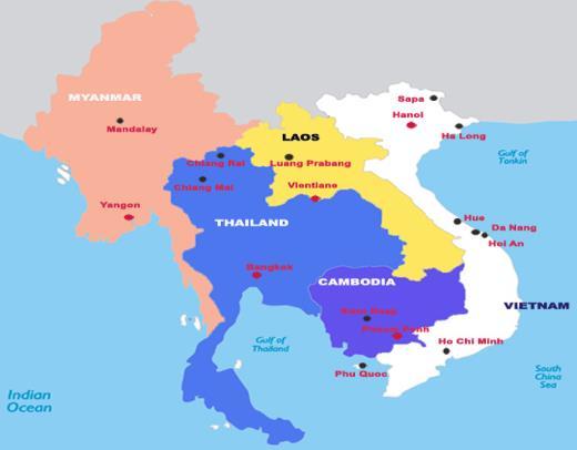 nacionalista comandado pelo VIETMINH (liga revolucionária para independência do Vietnã). Liderado por Ho Chi Minh (COMUNISTA). Após a derrota japonesa declarou a independência do Vietnã (Norte).