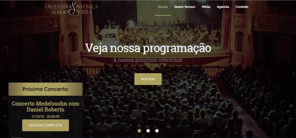 SITE ORQUESTRA SINFÔNICA MÁRIO VIEIRA Ajudando a