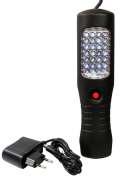 articulada <Revestimento em borracha 42820 AE10042820 1 27,00 42810 AE1042810 1 49,00 <Lanterna COB LED 3w <COB-LED 3w, 65-85 lm <4 Leds no topo <Bateria lítio 3,7V-1400mAh <Autonomia 150 minutos