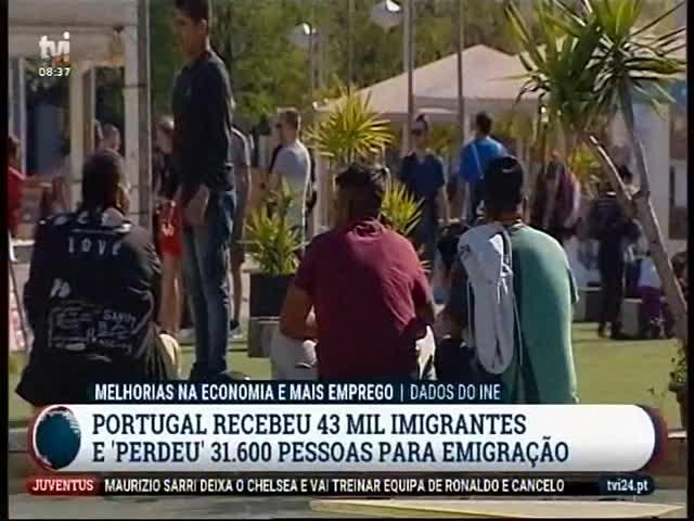 decréscimo populacional em Portugal atenuou no ano passado,