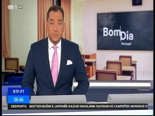 A40 RTP 1 Duração: 00:02:20 OCS: RTP 1 - Bom Dia Portugal ID: 81071073 17-06-2019 06:46 Marcelo Rebelo de