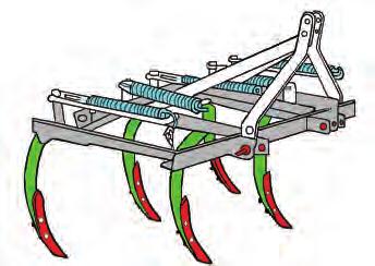 2.4) também designado por vibrocultor, é caracterizado pela grande flexibilidade dos braços que, pela sua Os dentes