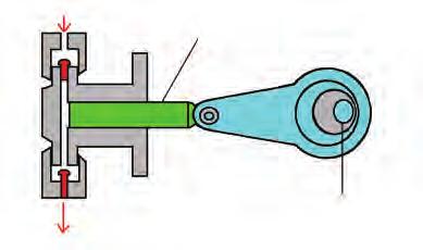 3) também designado doseador por aspersão, consta de um tubo munido de orifício calibrado, ligando o recipiente do fertilizante ao tubo de fluxo de ar do ventilador.