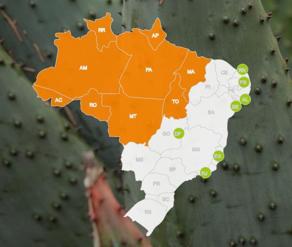 Localizado na Amazônia Legal: a) 80% no imóvel situado em área de florestas b) 35% no imóvel situado em área de cerrado c) 20% no imóvel situado em área de campos gerais Localizado nas demais regiões