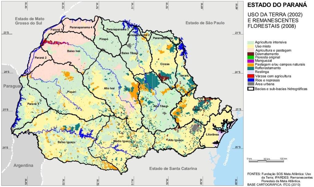 plantações e áreas urbanas (FERNANDEZ, 2004 apud SILVA, 2010).