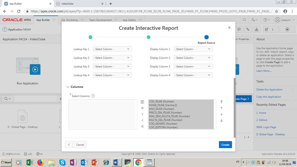 Then include all attributes of the table to be viewed in the