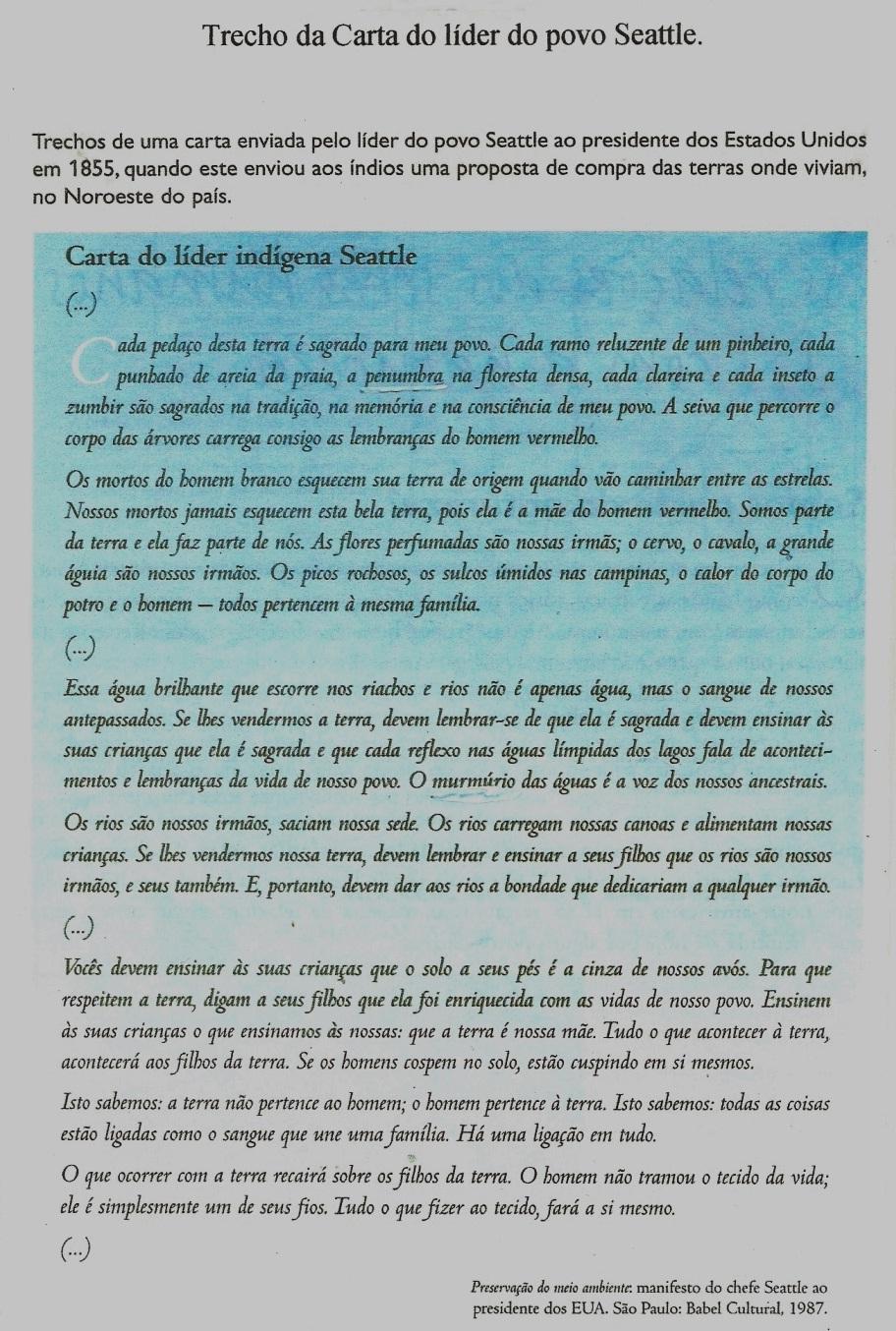 25 ANEXO A TRECHO DA CARTA DO LÍDER DO