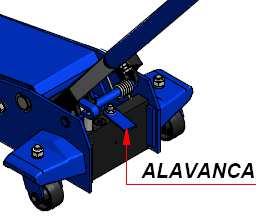 Pág. 11 Pág. 04 1787 ESQUEMA DE MONTAGEM MJH-2C (COMPACT) CAPACIDADE: 2 Ton 4. Feche a alavanca girando no sentido horário e acione o cabo mais dez vezes com a tampa de óleo ainda aberta.