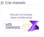 Navegar na página e na seção CRIAR CHAMADO, clicar em WEB CHAMADOS: Informar os campos solicitados conforme exemplo de preenchimento abaixo, sendo que na Unidade de Negócio deve ser sempre "DMS -