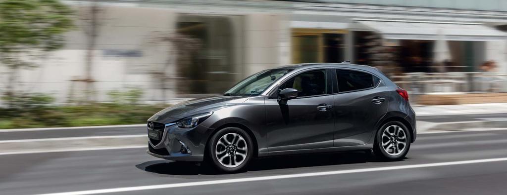 SKYACTIV TECHNOLOGY Tem de estar ao volante de um Mazda2 para sentir a