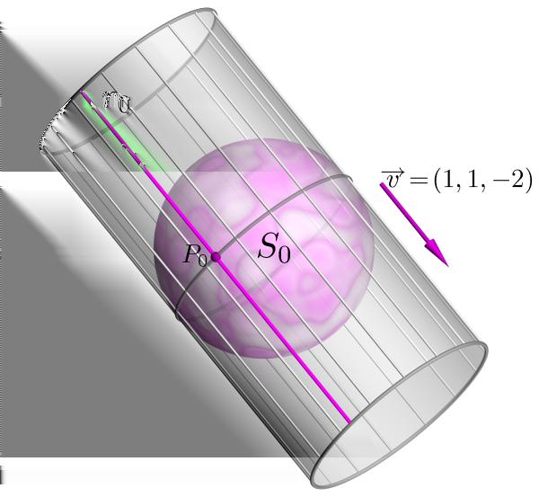 Geometria Analítica II - Aula 6 18 6x + 4y = 54 E : z = 0 x 9 + y 7/ = 1 z = 0.