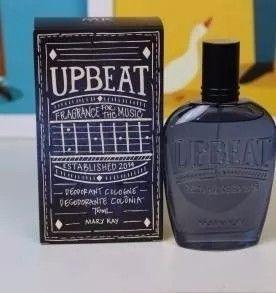 Upbeat For Him Desodorante Colônia, 75ml Uma fragrância empolgante como a batida da música perfeita.. Familia Olfativa: Fougère Aromático.