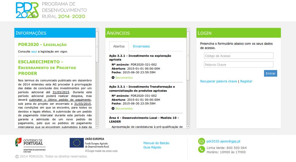 1. Enquadramento Canal de contacto entre AG e Beneficiários Funcionalidades Registo Gestão de utilizadores Gestão de documentos Relação beneficiário Consultor Sincronização de dados com