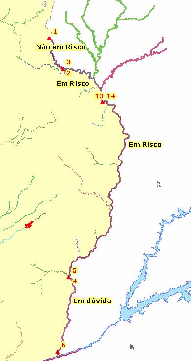 GT DQA/QA EXEMPLOS REGIÃO HIDROGRÁFICA DO TEJO Antes PT tem identificadas 4 massas de água ES tem identificada 1