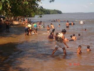 Figura 17: Praia da Amizade Fonte: Divulgação Prefeitura de Itaquiraí.