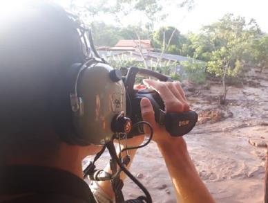 helicópteros com câmeras de