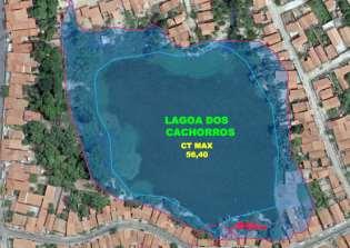 619 m3/dia (30,3 l/s) Níveis Mínimos e Máximos das lagoas A Figura a seguir exemplifica a situação da Lagoa dos