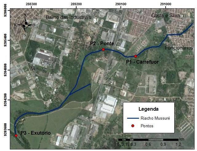 sobre os aspectos ambientais, principalmente, referentes às prováveis fontes de contaminação advindas de setores industriais.