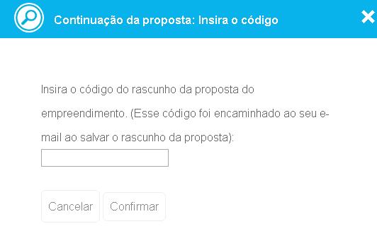 10) Para dar continuidade, será necessário inserir o