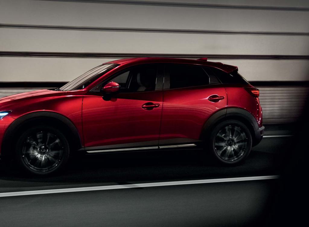 DAS NOSSAS MÃOS PARA AS SUAS A elegância vem com a maturidade e o novo Mazda CX-3 é disso a prova viva.