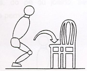 14 Figura 14. Saltar sobre o elástico uma altura de 40 cm. Conforme original de Rosa Neto (2002) Figura 15. Saltar no ar flexionando os joelhos para tocar os calcanhares.