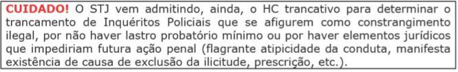 PREVENTIVO: Qdo ocorre uma ameaça ao direito de locomoção, desde que o temor seja concreto, não basta uma simples suspeita.