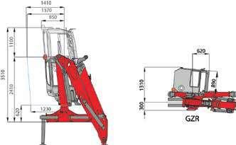 M120Z96 GZR TOU Fim de curso M120Z96 COM CABINE 31 31 538 1062 665 6xM30x1.