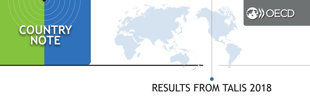 O Projeto TALIS 2018, promovido pela OCDE, é um inquérito internacional em larga escola sobre professores, diretores e ambientes de aprendizagem existentes nas escolas.