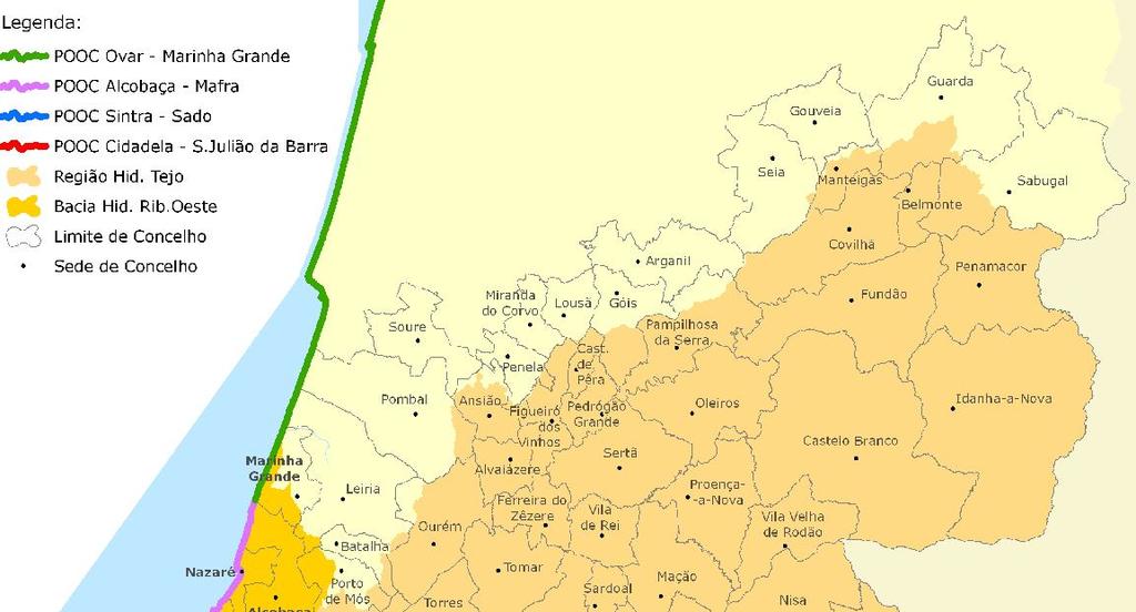 Situação de Referência Actual POOC de 2ª Geração Lei n.