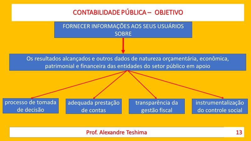 1 Quais são os principais usuários das informações produzidas pela Contabilidade Pública? No setor privado, os principais usuários são os acionistas, os credores, o fisco e os administradores.