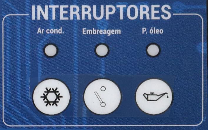 Controladores de sinal de rotação e velocidade Simula o incremento