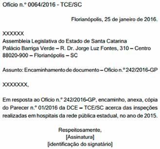 QUESTÕES DE CONCURSO Questão 1 (CESPE/SE-DF/SUPERIOR/2017) A respeito de correspondência oficial, julgue o item seguinte, à luz do Manual de Redação da Presidência da República.