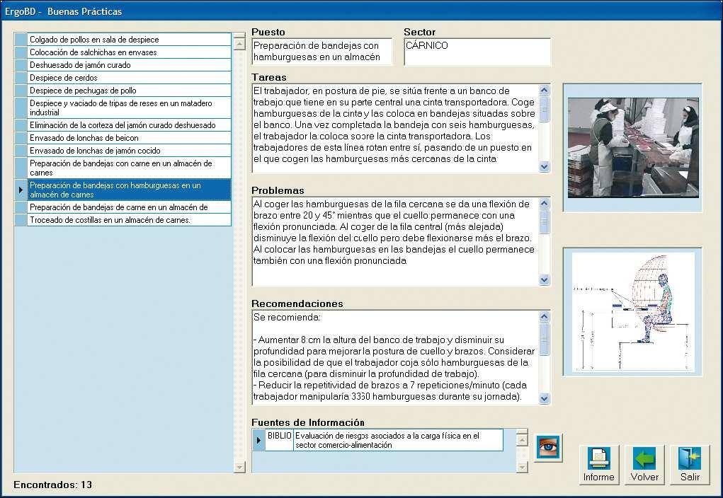 MANUAL DEL USUARIO Tareas que se realizan en el puesto de trabajo. Problemas ergonómicos que presenta el caso analizado. Recomendaciones o medidas propuestas para resolver los problemas detectados.