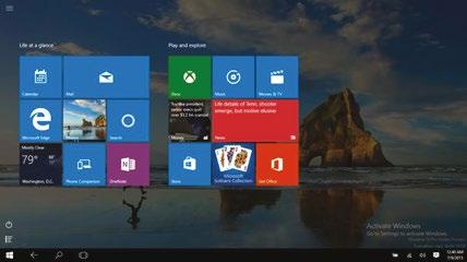 Substituição do Ambiente de Trabalho com o Ecrã Iniciar Se estiver mais familiarizado com a interface do Windows 8, poderá configurar o seu dispositivo para mostrar, em alternativa, o