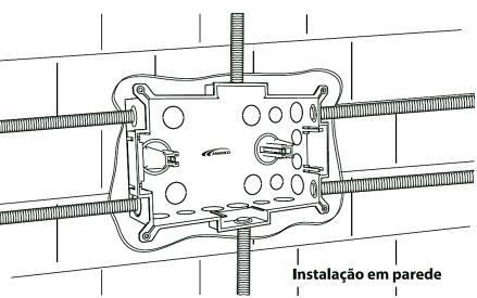 Opção de inversão do sentido de abertura da porta; Encaixe de barramento sem parafuso; Adesivos de Identificação; Tampas cegas que dispensam recorte. 4 INSTRUÇÕES 4.