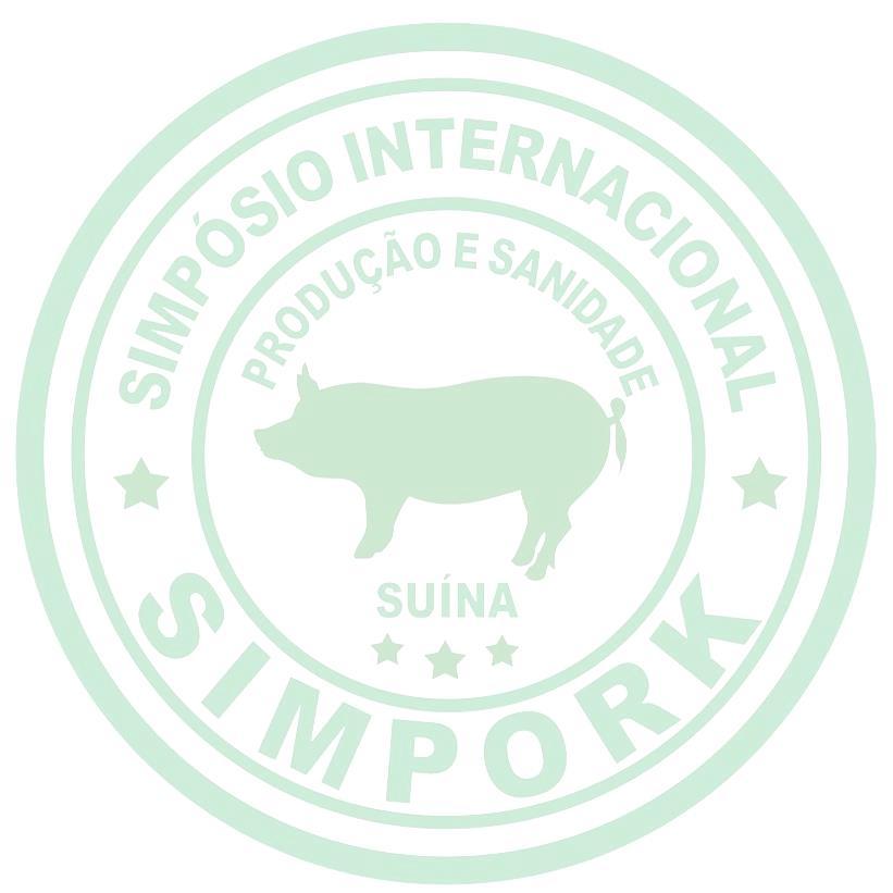 III SIMPORK - Simpósio Internacional de Produção e Sanidade de Suínos 27, 28 e 29 de março de 2019 Centro de Convenções FCAV-UNESP / Jaboticabal-SP CRITÉRIOS PARA SELEÇÃO DOS TRABALHOS E NORMAS PARA