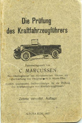 O teste de automóveis surge e, com isso, é criado o primeiro departamento automotivo. Ludwig Grabau, 1.