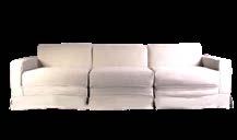 10.2. Sofá Modular Linhão Estofado revestido em tecido com capa módulo braço 0.85 x 0.82 x 0.70h módulo meio 0.75 x 0.82 x 0.70h módulo canto (L) 0.82 x 0.82 x 0.70h assento 0.