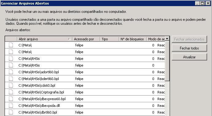 Não basta desconectar o operador, o mesmo deve sair normalmente do sistema.