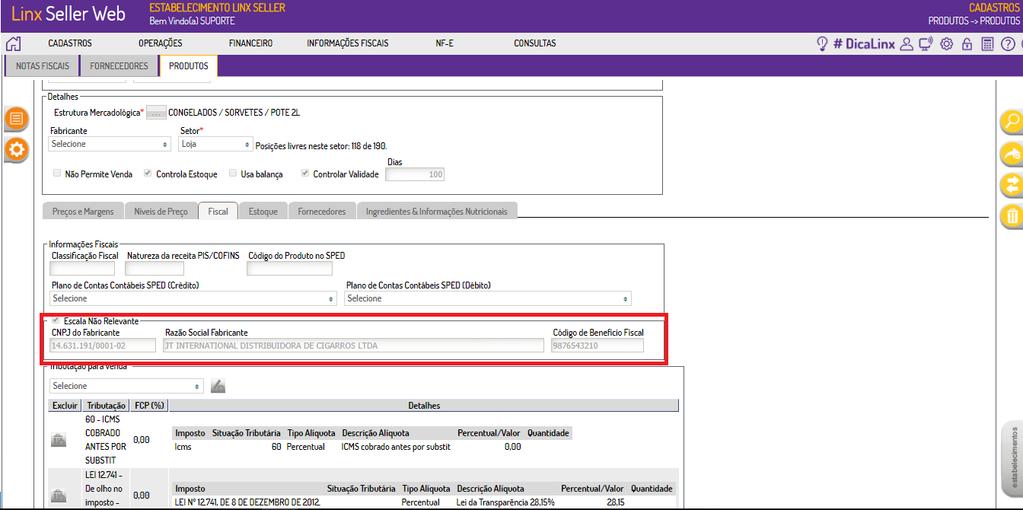 No lançamento da nota manual é possível editar e enviar essas informações na nota de entrada, e na nota de saída essa informação vai estar