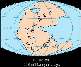 O supercontinente PANGEA A teoria