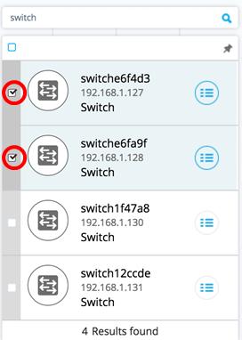 Nota: Neste exemplo, o Switches switche6f4d3 e switche6fa9f