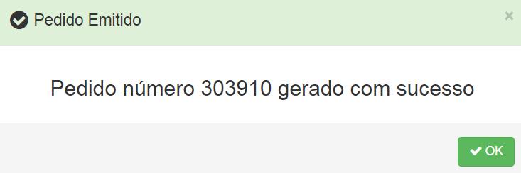 clicar no botão Não não anulará o seu pedido!