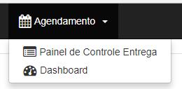 Agendamento da Nota Fiscal Portal Fornecedor > Agendamento > Painel de Controle Entrega 17º Passo 16º Passo 18º Passo Etapas: - Acessar a seção Painel de