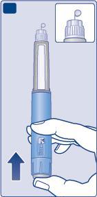 Sempre use uma nova agulha para cada injeção Isso pode evitar agulhas entupidas, contaminação, infecção e administração imprecisa Nunca use uma agulha danificada ou torta 2 Verifique o fluxo Antes da